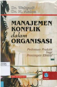 Manajemen konflik dalam organisasi