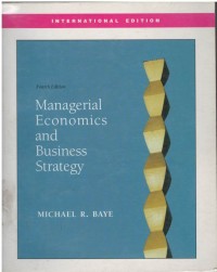 Managerial economics and busines strategy