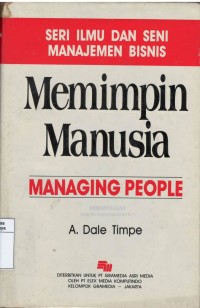 Memimpin manusia ( managing people )