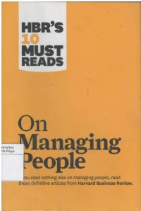 On managing people