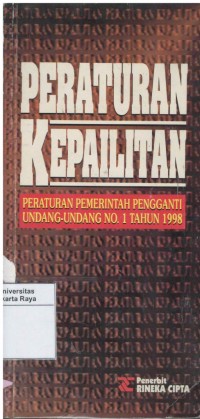 Peraturan kepailitan