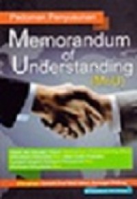 Pedoman penyusunan memorandum of understanding (MoU)