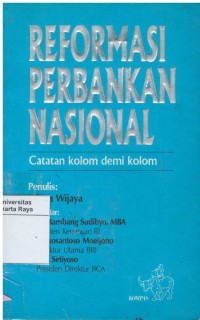 Reformasi perbankan nasional