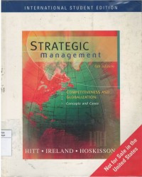 Strategic management, 6th edition