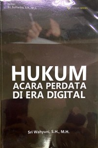 Hukum acara perdata di era digital