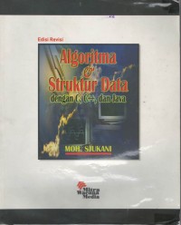 Algoritma & struktur data dengan C, C++, dan Java