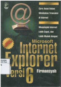 Microsoft internet explorer versi 6