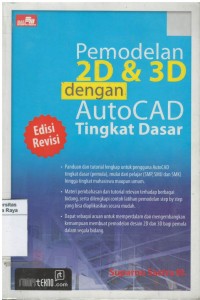 Pemodelan 2D & 3D dengan autoCAD tingkat dasar