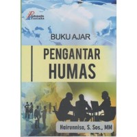 Buku ajar: Pengantar Humas