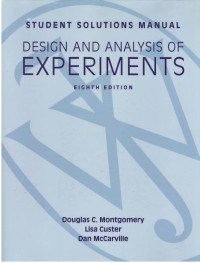 Design and analysis of experiments