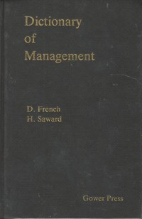 Dictionary of management