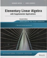 Elementary linear algebra : with supplemental applications