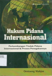 Hukum pidana internasional : perkembangan tindak pidana internasional & proses penegakannya