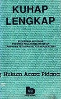 KUHAP lengkap