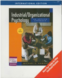 Industrial/Organizational psychology : an applied approach