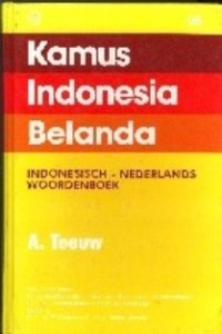 Kamus Indonesia Belanda = Indonesisch-Nederlands woordenboek