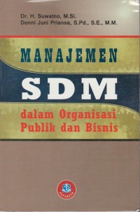 Manajemen SDM dalam organisasi publik dan bisnis