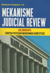 Mekanisme judicial review