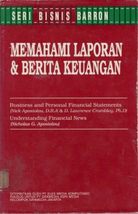 Memahami laporan & berita keuangan = business and personal financial statements