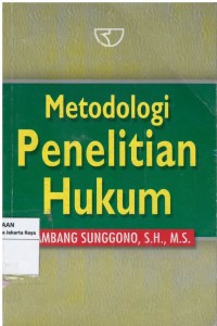 Metodologi penelitian hukum