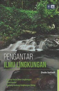 Pengantar Ilmu Lingkungan