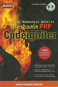 Proyek membangun Website berbasis PHP dengan Codeigniter
