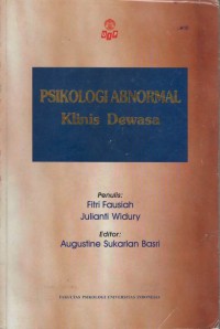 Psikologi abnormal: klinis dewasa