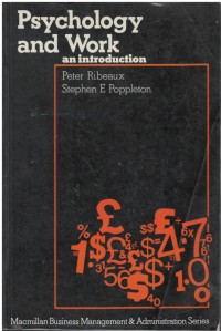 Psychology and work an introduction