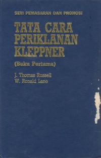 Tata cara periklanan Kleppner (buku pertama)