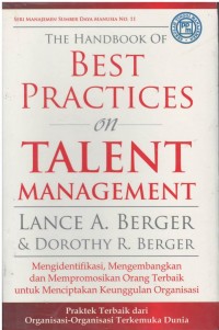 Handbook of best practices on talent management