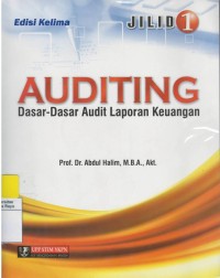 Auditing : dasar-dasar audit laporan keuangan
