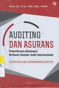 Auditing dan asurans : pemeriksaan akuntansi berbasis standar audit internasional