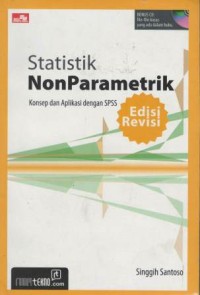 Statistik nonparametrik : konsep dan aplikasi dengan SPSS