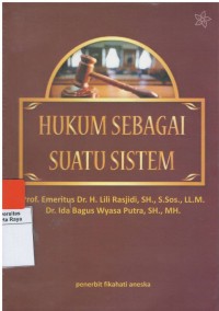 Hukum sebagai suatu sistem