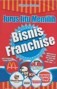 Jurus jitu memilih bisnis franchise
