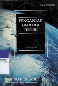 Pengantar geologi teknik