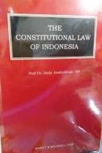 The constitutional law of Indonesia