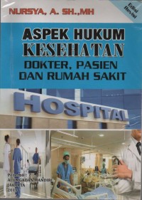 Aspek hukum kesehatan dokter, pasien dan rumah sakit