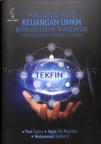 Perluasan akses keuangan UMKM berbasis tekfin di Indonesia dan pengalaman negara tetangga