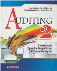 Auditing 2: dasar-dasar prosedur pengeditan laporan keuangan