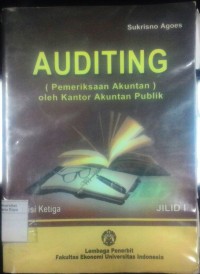Auditing (pemeriksaan akuntan) oleh kantor akuntan publik