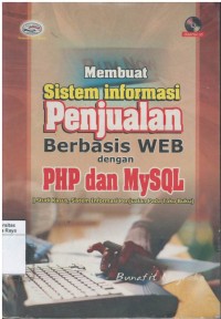 Membuat sistem informasi penjualan berbasis WEB dengan PHP dan MySQL