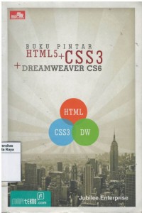 Buku pintar HTML5 + CSS3 + dreamwearver