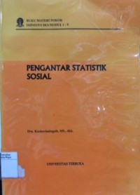 Materi pokok pengantar statistik sosial