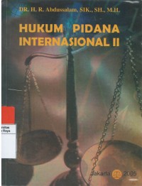 Hukum pidana internasional II