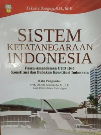 Sistem ketatanegaraan Indonesia