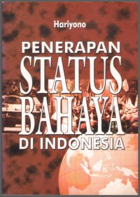 Penerapan status bahaya di Indonesia